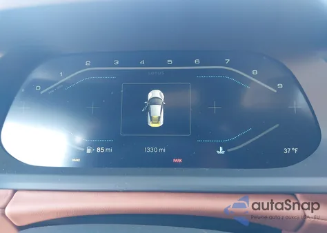 2025 Lotus Emira V6 z USA, uszkodzony, nr VIN SCCLEJAX0SHA10923